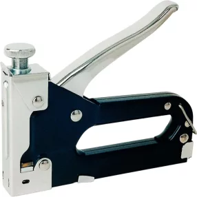   Kézi tűzőgép, Rapid Compacta, fekete/ezüst, 6–14 mm kapocshossz, 13-as kapcsokhoz, acél burkolat, acél mechanika, kárpitos