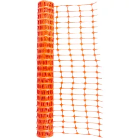   Műanyag jelölőháló, Strend Pro Garden, narancssárga, 100 cm x 50 m, szálvastagság: 1,5 mm, 80 g/m2, négyszögletű, 100 % műanyag