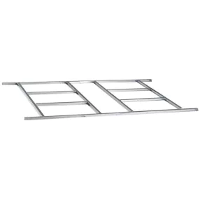   Padlószerkezet kerti házhoz, Strend Pro Garden 2172912-hez, 102 x 217 cm, stabil, víz elleni védelem, egyenletes alátámasztás