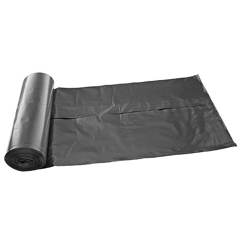 Szemeteszsák, MagicHome, ROLO, 120 l, 70×110 cm, 25 db, fekete, behúzós, LDPE