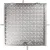 Fém aknafedlap, Strend Pro MC60, ezüst, 600 x 600 mm, zárható, lemezvastagság: 3 mm, csúszásgátló felület, UV-álló, 150 kg teherbírás