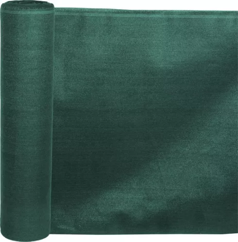 Árnyékoló háló medence fölé, kerítésre, Strend Pro Garden, 1 x 25 m, zöld, 95% árnyékolás, 230 g/m2, HDPE, UV-álló, időjárásálló