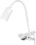 Asztali lámpa, Strend Pro, 41 cm, fehér, csíptethető, USB-C tápellátás, 2 W, 80 lm, 3000 K, IP20, alumínium, polikarbonát