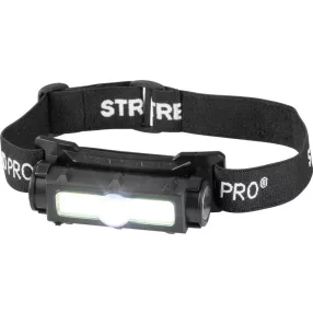   Fejlámpa, Strend Pro Headlight H3173, fekete, 11 × 4,2 × 3,8 cm, XPE + COB LED, 400 lm, IP44, akkumulátoros, USB töltés, 1200 mAh, 7 világítási mód