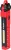 Munkalámpa, Strend Pro Worklight F05D333, piros, 19,5–36 cm, COB LED, 6 W, USB töltés, akkumulátoros, mágneses tartó, 230°-ban forgatható fej