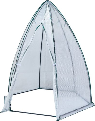 Palántanevelő, Strend Pro Garden Piramis, 160 x 160 x 180 cm, fóliás, UV-stabil, robusztus felépítés