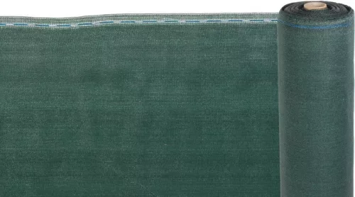 Árnyékoló háló medence fölé, kerítésre, Strend Pro Garden, 1,8 x 25 m, zöld, 95% árnyékolás, UV-álló, 230 g/m² HDPE, időjárásálló