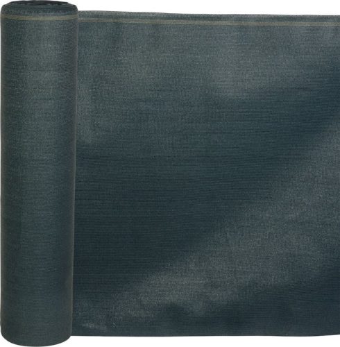 Árnyékoló háló medence fölé, kerítésre, Strend Pro Garden, 1,2 x 10 m, antracit, HDPE, UV-álló, 230 g/m2, 95% árnyékolás
