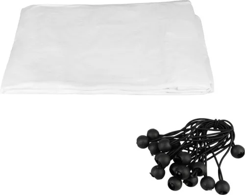 Tetőponyva tyúkólhoz, Strend Pro Garden, fehér, pótalkatrész, UV-stabil, időjárásálló