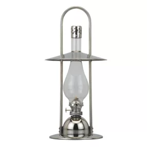   Petróleumlámpa, MagicHome ML0923 Deluxe, ezüst, 37, 7 cm, EN 14059 szabvány (TC217466)