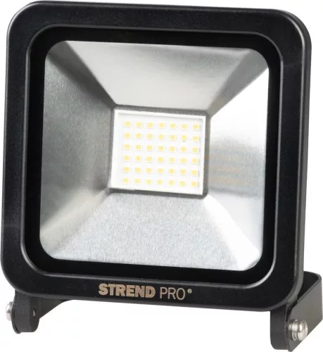 LED reflektor, Strend Pro AG-HFLAL30W, 30 W, 2200 lm, IP44, esőálló, állítható megvilágítási szög 0–120°, falra vagy mennyezetre szerelhető