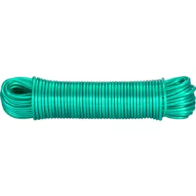   MagicHome ROPE PVC WiCo ruhaszárító kötél, zöld, 30 m hosszú, 4,47 mm átmérőjű, acélmaggal és PVC bevonattal
