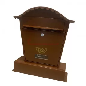 Strend Pro HUBERT A fém postaláda, barna