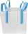 Big-Bag zsák, Strend Pro Garden TOF4, fehér, 363 l, 70 x 70 x 70 cm, polipropilén, 4 fül, lapos alj, teherbírás: 800 kg