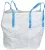 Big-Bag zsák, Strend Pro Garden TOF4, fehér, 972 l, 90 x 90 x 120 cm, fehér, polipropilén, 4 fül, lapos alj, teherbírás: 1000 kg