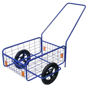   Kétkerekű kocsi, RDV 4 / Rapid 4, kék, 61,8 x 41,8 x 23,2 cm, 80 kg teherbírás, 29 cm felfújható kerekek, kivehető fogantyú, golyóscsapágyas, 12 mm tengely