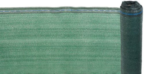 Árnyékoló háló medence fölé, kerítésre, Strend Pro Garden, 1 x 25 m, zöld, UV-álló, időjárásálló, HDPE, 80 g/m2, 80% árnyékolás
