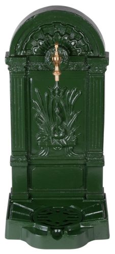 Kerti kút, Strend Pro Garden WB-003, 38 x 30,5 x 76 cm, zöld, ötvözet, dekoratív