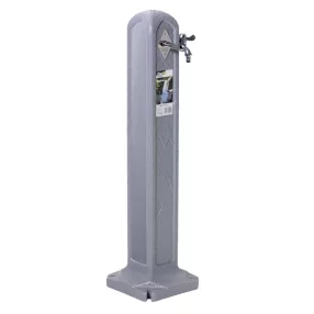   Kerti kút, Prosperplast, Itwtan, 90 cm, szürke, kerti vízforrás