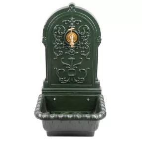   Falikút, Strend Pro Garden WB-005, 44 x 36 x 76 cm, zöld, ötvözet, dekoratív kialakítás