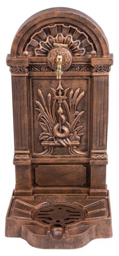 Kerti kút, Strend Pro Garden WB-003C, 35 x 30,5 x 76 cm, rézszínű, ötvözet, dekoratív kialakítás