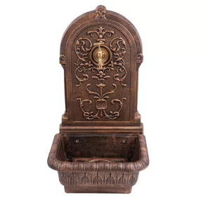   Falikút, Strend Pro Garden WB-005C, 44 x 36 x 76 cm, rézszínű, ötvözet, dekoratív kialakítás