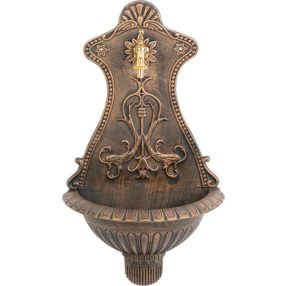   Falikút, Strend Pro Garden LT-H14299, 66,5 × 37 × 18,5 cm, rézszínű, alumínium, időjárásálló, könnyen összeszerelhető