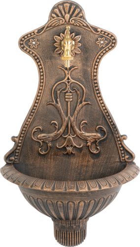 Falikút, Strend Pro Garden LT-H14299, 66,5 × 37 × 18,5 cm, rézszínű, alumínium, időjárásálló, könnyen összeszerelhető