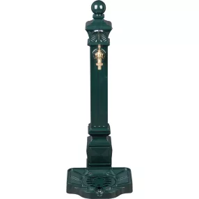   Kerti kút, Strend Pro Garden LT-DC036, 33 × 29 × 82 cm, zöld, alumínium, időjárásálló, könnyen összeszerelhető