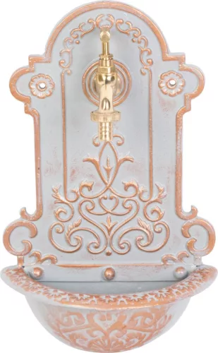 Falikút, Strend Pro Garden LT-H20682, 22 × 10 × 37 cm, zöld, réz megjelenésű, alumínium, időjárásálló, könnyen összeszerelhető