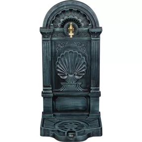   Kerti kút, Strend Pro Garden LT-DC017, 39 x 32 x 83 cm, zöld, alumínium, időjárásálló, könnyen összeszerelhető