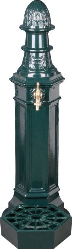 Kerti kút, Strend Pro Garden LT-H3523-2, 49 x 31 x 92,5 cm, zöld, alumínium, időjárásálló, könnyen összeszerelhető