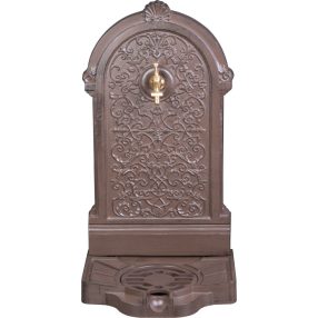   Kerti kút, Strend Pro Garden LT-H20505, 39 x 33 x 72 cm, barna, alumínium, időjárásálló, könnyen összeszerelhető