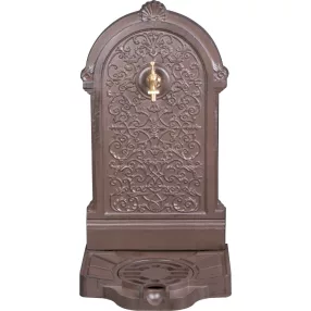   Kerti kút, Strend Pro Garden LT-H20505, 39 x 33 x 72 cm, barna, alumínium, időjárásálló, könnyen összeszerelhető