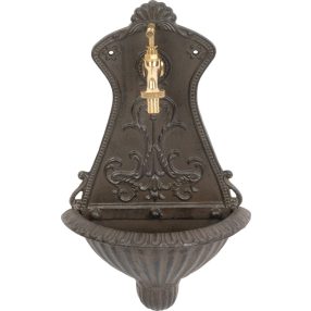   Falikút, Strend Pro Garden LT-H20680, 25 x 11,5 x 41,5 cm, barna, alumínium, időjárásálló, könnyen összeszerelhető