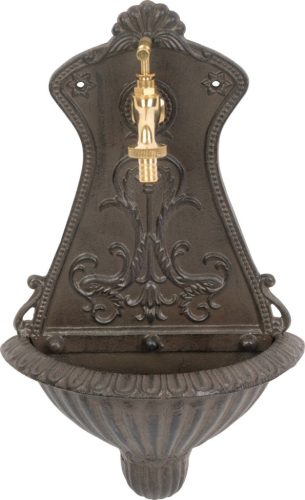 Falikút, Strend Pro Garden LT-H20680, 25 x 11,5 x 41,5 cm, barna, alumínium, időjárásálló, könnyen összeszerelhető