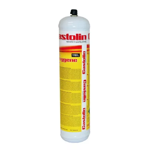 Hegesztő gázpalack, Castolin Oxigén, 1000 ml, technikai oxigén, Castolin 3500 Flex rendszerhez