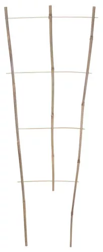 Növénytámasz, Strend Pro Garden BEK18, bambusz, 60 x 40 cm, rácsos, natúr, kúszónövényekhez, beltéri és kültéri használatra, 10 db-os csomag