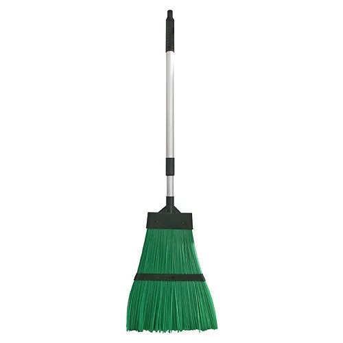 Seprű, MagicHome LS9241 PlasticSweeper, zöld, alumínium teleszkópos nyél: 63-96 cm, 26 x 40 cm