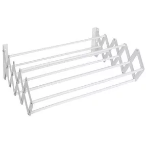   MagicHome TH828 fali ruhaszárító, fehér, 80 x 11–46 x 18,5 cm, 7,2 m szárítófelületű, 7 kg teherbírású, fémből készült