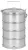 Tárolódoboz szett, MagicHome SS682, ezüst, 4 db, 4800 ml (4 x 1200 ml), 168 x 326 mm, kerek, rozsdamentes acél