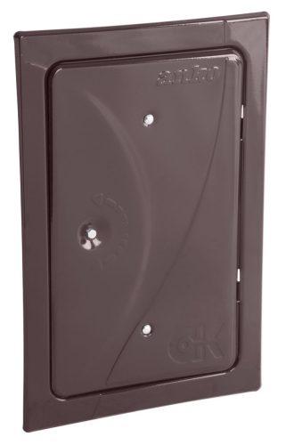 Kéményajtó, Anko C2.2B, 16 x 28 cm, barna, ellenőrző