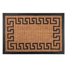 MagicHome RBB 122 lábtörlő - Aztec, 40 x 60 cm, barna