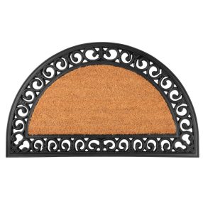 MagicHome RCP 100 lábtörlő - Ornament, 45 x 75 cm, barna