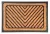 MagicHome RBC 130 lábtörlő - Arrows, 40 x 60 cm, barna