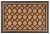 MagicHome RBC 178 lábtörlő - FishScales, 40 x 60 cm, barna