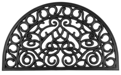 MagicHome RBR 136 lábtörlő - Grand, 45 x 75 cm, fekete/fehér