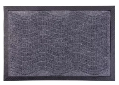 MagicHome lábtörlő - Waves, 40 x 60 cm, szürke
