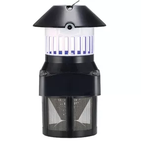   Elektromos rovarcsapda, LS-217, fekete, 28 x 16 cm, 5 W, LED-es, ventilátoros, szúnyogok és rovarok ellen, akár 50 000 órás élettartam