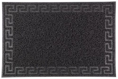 MagicHome lábtörlő - Greek, 40 x 60 cm, fekete/szürke